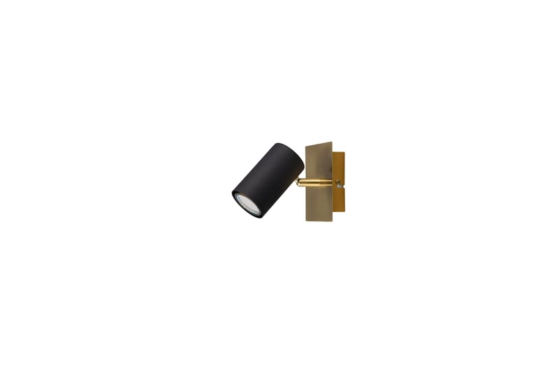 Marley spot 1L GU10 svart/ guld - Svart/Guld - Belysning - Spotlights & downlights - Downlight 230v