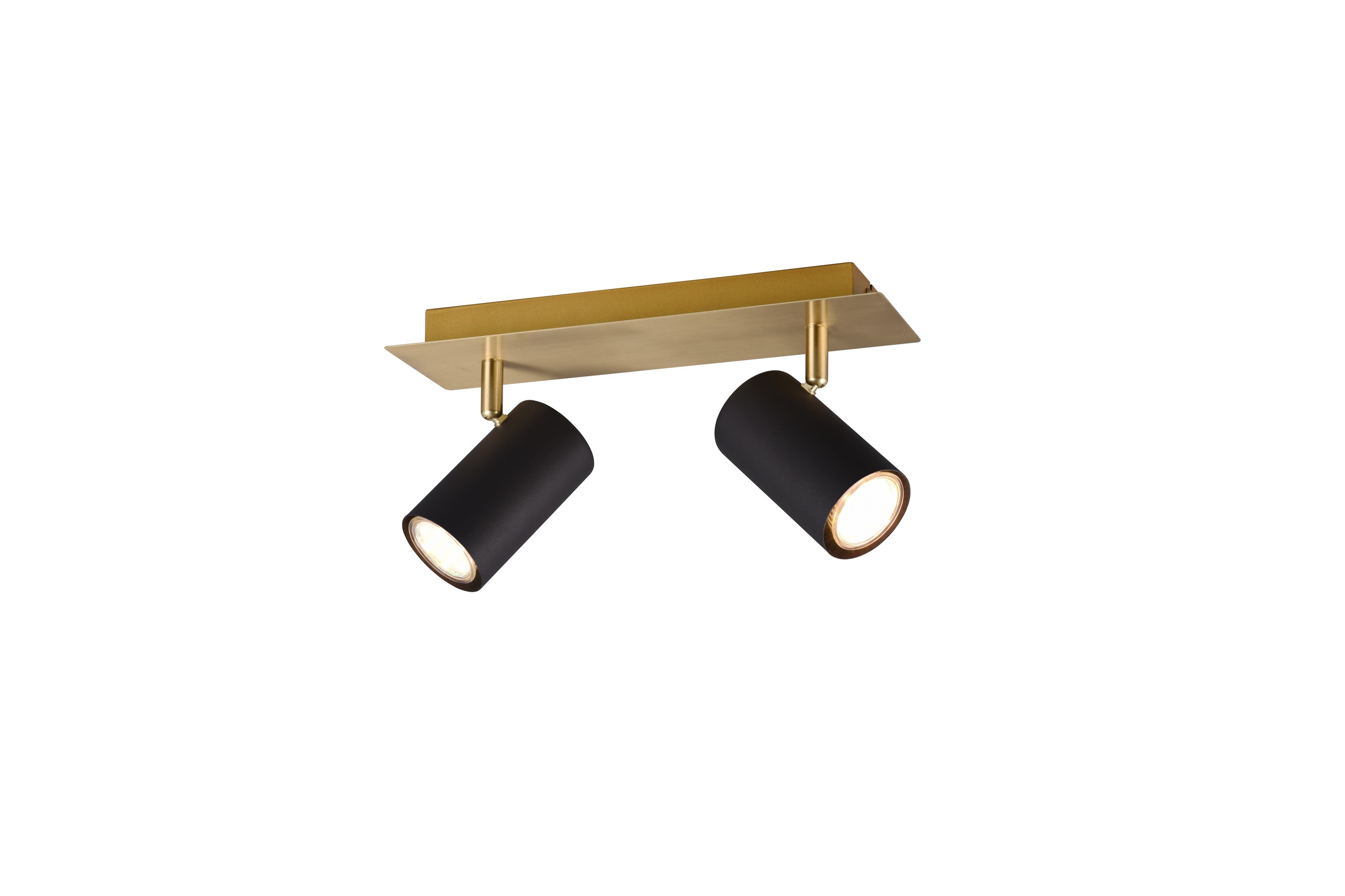 Marley spot 2L GU10 svart/guld Svart/Guld
