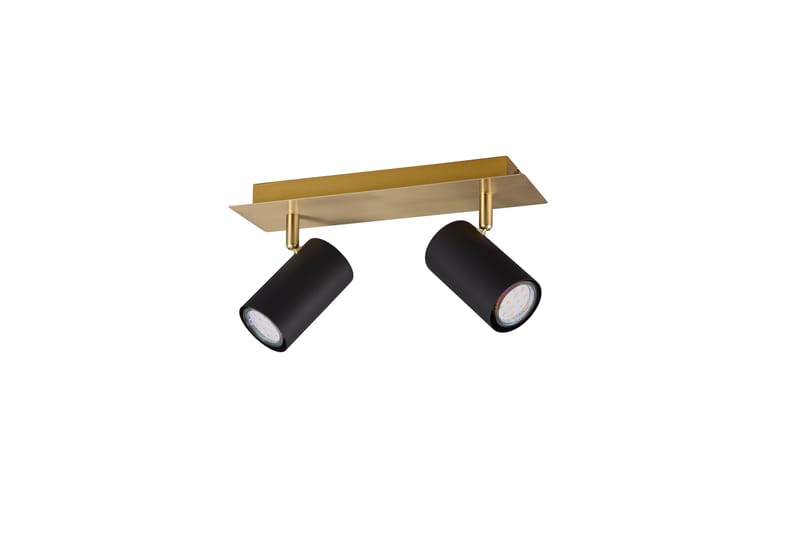 Marley spot 2L GU10 svart/ guld - Svart/Guld - Belysning - Spotlights & downlights - Downlight 230v