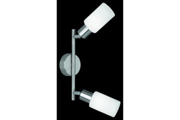Mars Spotlight 2L E14 borstad stål/ vit - Borstad stål/Vit - Belysning - Spotlights & downlights