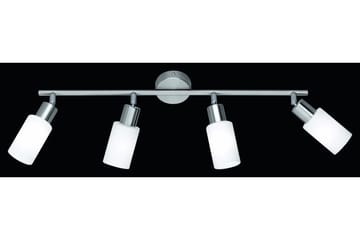 Mars spotlight 4L E14 borstad stål/ vit - Borstad stål/Vit - Belysning - Spotlights & downlights