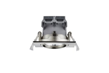 Pamir LED infälld spotlight borstad stål fyrkant - Borstad stål/Vit - Belysning - Spotlights & downlights - Takspotlight