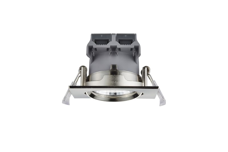 Pamir LED infälld spotlight borstad stål fyrkant - Borstad stål/Vit - Belysning - Spotlights & downlights - Takspotlight