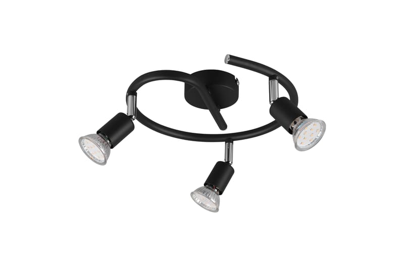 Paris Spotlight 3L GU10 mattsvart - Matt svart - Belysning - Spotlights & downlights
