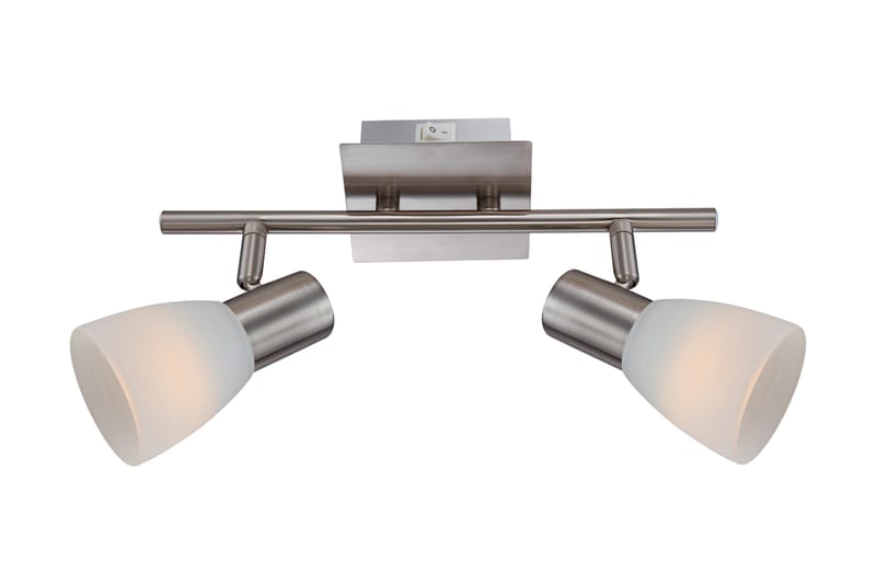 Parry I Spotlight 2 Lampor Vit/Silver - Globo Lighting - Downlight 230v - Spotlights & downlights - Hall lampa