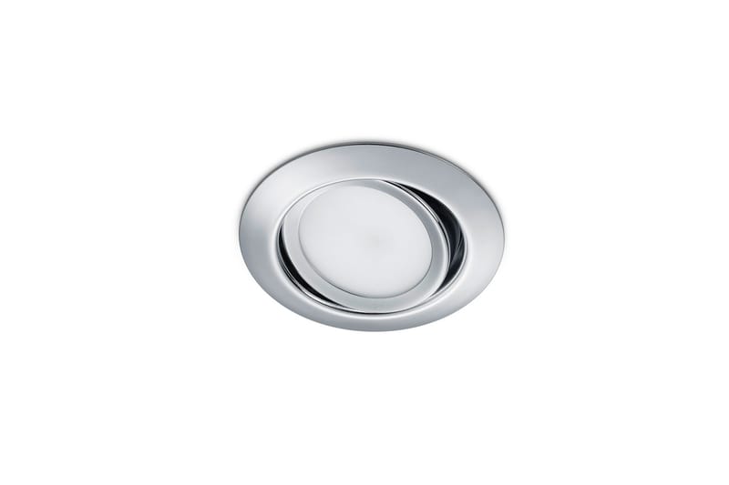 Rila LED infälld Spotlight krom rund, Krom