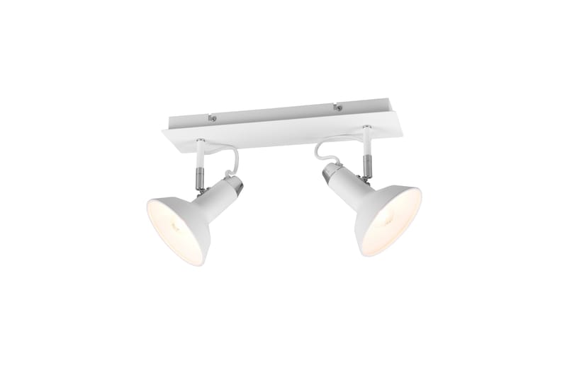 Roxie Spotlight 2-dels E14 Mattvit/Krom, Matt vit/Krom