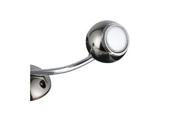 Spotlight Eglo Bimeda med 2 Lampor Nickel-Nero, Krom - Svart/Krom - Belysning - Spotlights & downlights