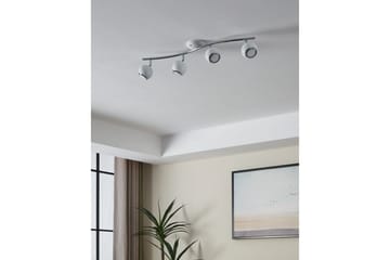 Spotlight Eglo Bimeda med 4 Lampor Vit, Krom - Vit/Krom - Belysning - Spotlights & downlights