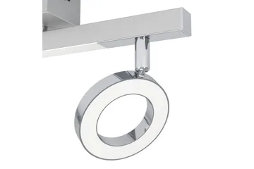 Spotlight Eglo Cardillio 1 med 2 Lampor - Krom/Silver - Belysning - Spotlights & downlights