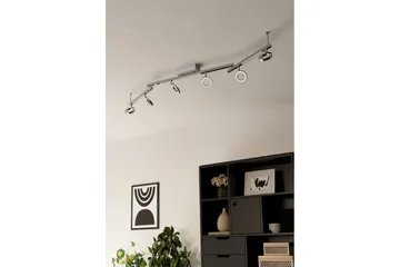 Spotlight Eglo Cardillio 1 med 6 Lampor - Krom/Silver - Belysning - Spotlights & downlights