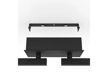 Spotlight Eglo Cardillio 2 med 4 Lampor - Svart - Belysning - Spotlights & downlights