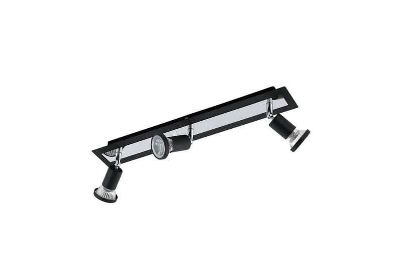 Spotlight Eglo Sarria med 3 Lampor Svart, Krom - Svart/Krom - Belysning - Spotlights & downlights