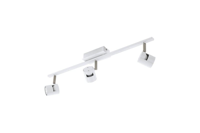 Spotlight Eglo Vergiano med 3 Lampor, Vit/Guld