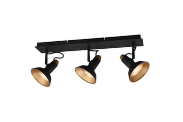 Spotlight Roxie 3-dels E14 Mattsvart/Guld - Matt svart/Guld - Belysning - Spotlights & downlights - Downlight 230v