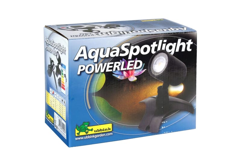 Ubbink Undervattenslampa till dammar LED Aqua Spotlight 6W - Trädgårdsbelysning - Spotlight utomhus