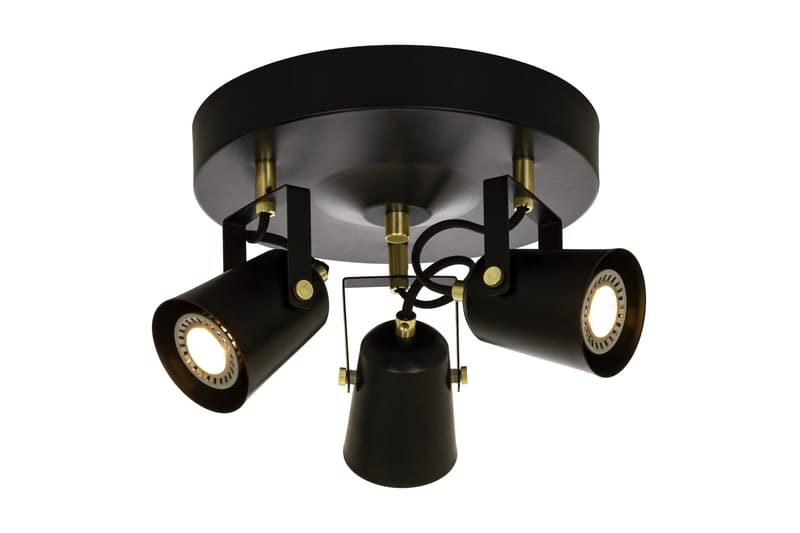 Takspot Metz Svart/Mässing - Scan Lamps - Hall lampa - Spotlights & downlights