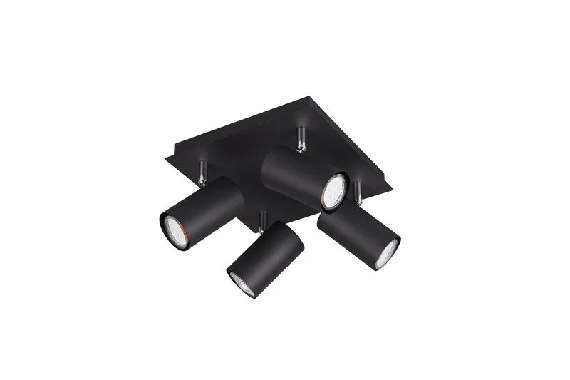 Marley Spotlight 4L  GU10 mattsvart - Matt svart - Belysning - Spotlights & downlights - Takspotlight