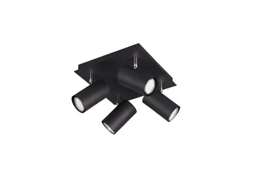 Marley Spotlight 4L  GU10 mattsvart - Matt svart - Belysning - Spotlights & downlights - Takspotlight