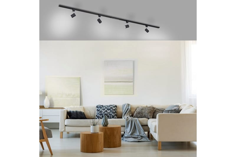 Tarik Just Light Skensystem - Black - Belysning - Spotlights & downlights