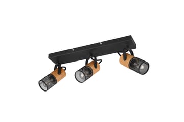 Tosh spot 3L E27 mattsvart - Natur/Matt svart - Belysning - Spotlights & downlights