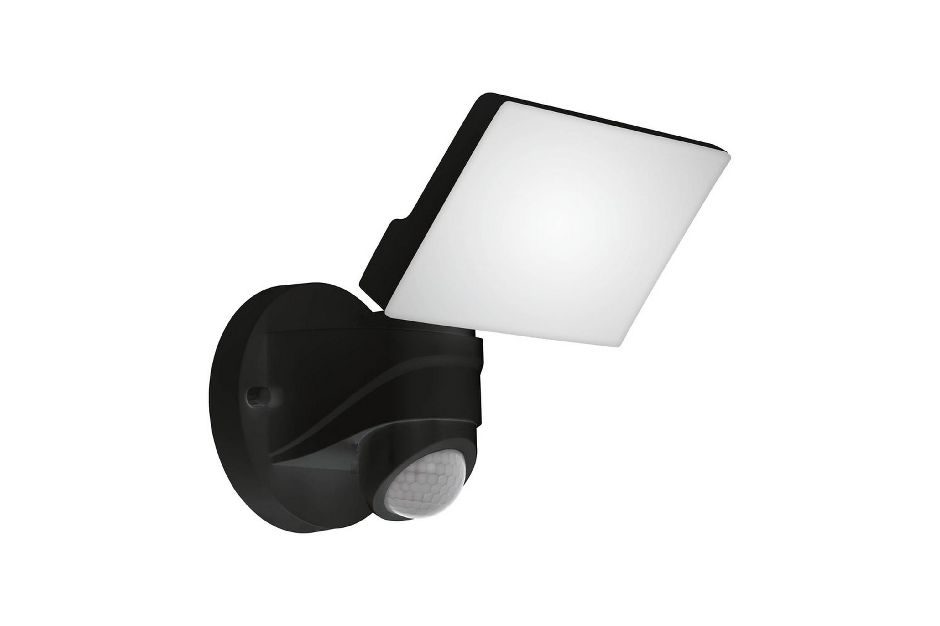 Väggstrålkastare Utebelysning Eglo Pagino med Sensor - Svart