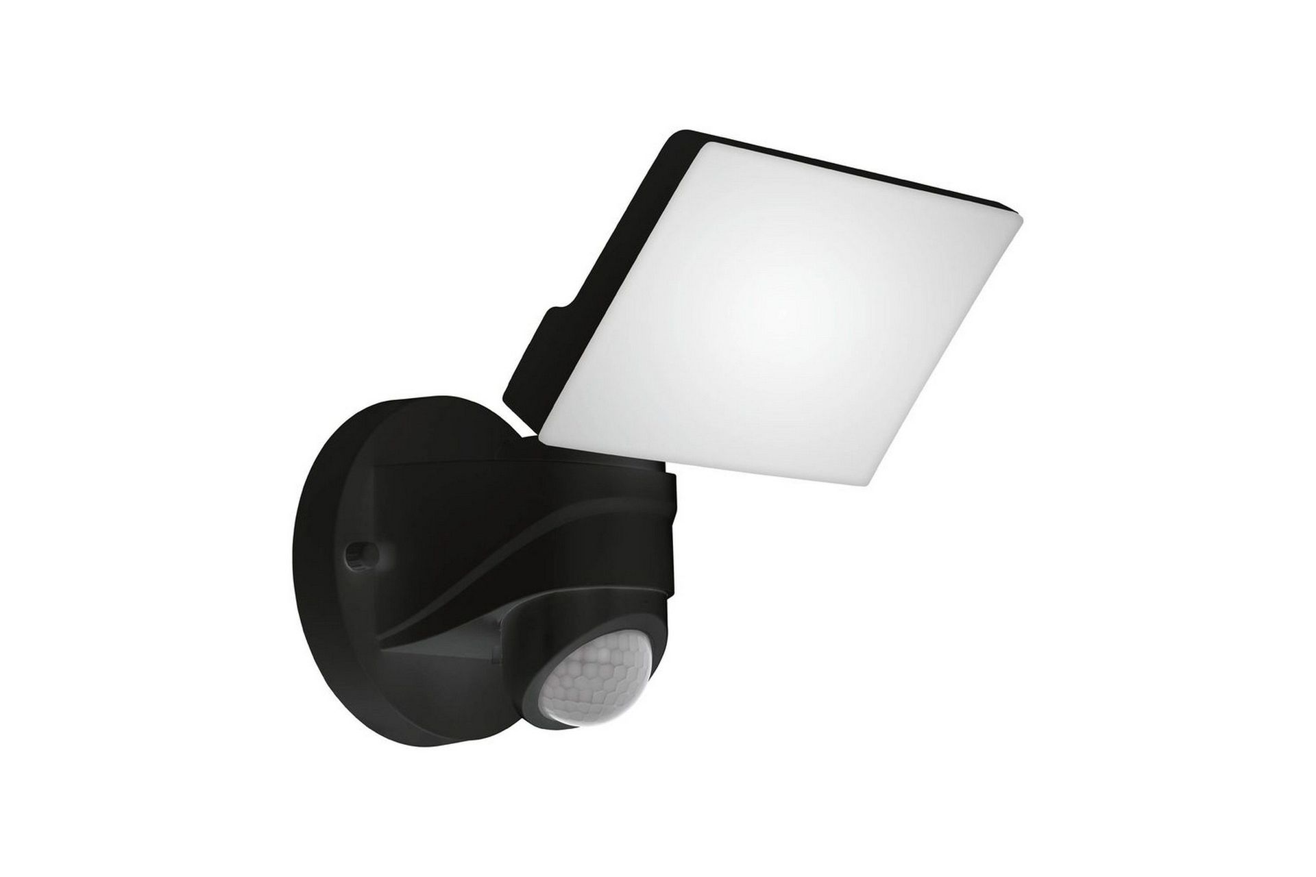 Väggstrålkastare Utebelysning Eglo Pagino med Sensor - Svart