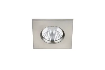 Zagros LED infälld Spotlight IP65 borstad stål fyrkant - Borstad stål/Vit - Belysning - Spotlights & downlights - Takspotlight