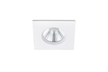 Zagros LED infälld spotlight IP65 mattvit fyrkant - Vit - Belysning - Spotlights & downlights - Takspotlight