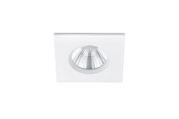 Zagros LED infälld Spotlight IP65 mattvit fyrkant - Vit - Belysning - Spotlights & downlights - Takspotlight
