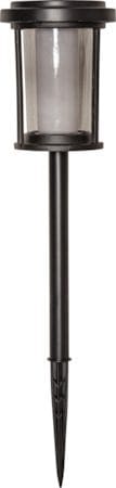 Alippa Solcellspollare 44 cm - svart med rökfärgat glas - Belysning - Utelampor & utomhusbelysning - Pollare