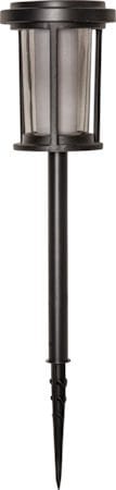 Alippa Solcellspollare 44 cm - svart med rökfärgat glas - Belysning - Utelampor & utomhusbelysning - Pollare