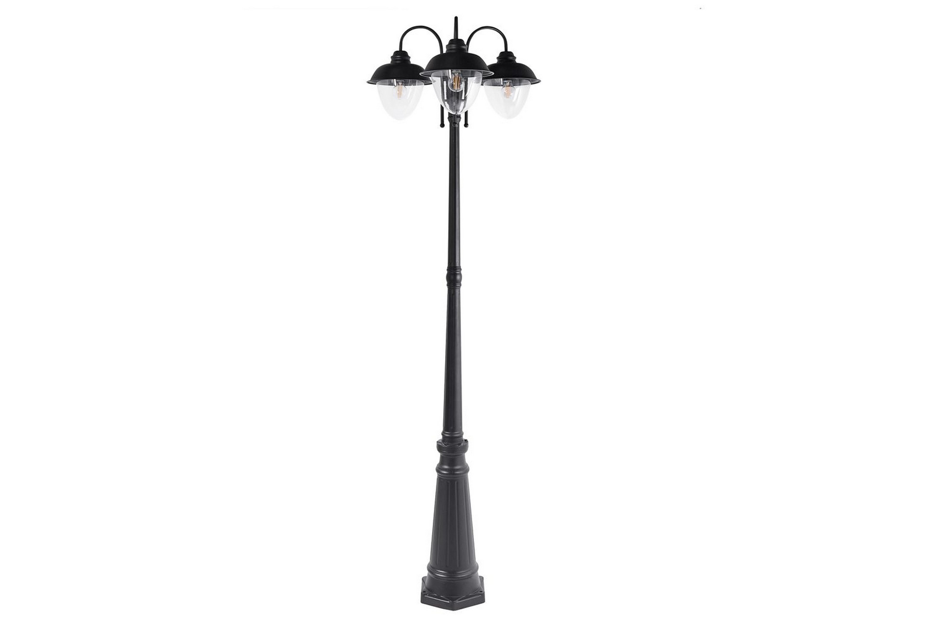 Asinare Lyktstolpe 209 cm Svart