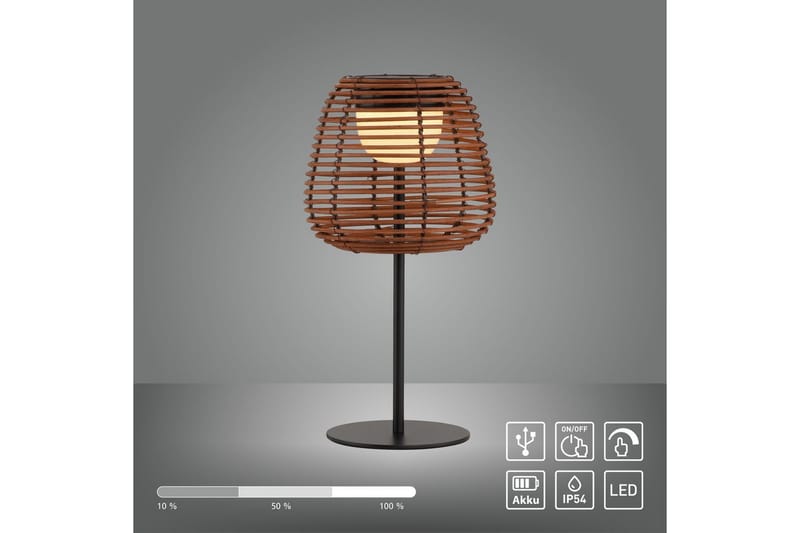 Askia Just Light Bordslampa - Black - Belysning - Utelampor & utomhusbelysning - Bordslampa utomhus