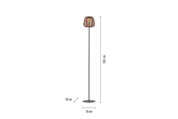 Askia Just Light Golvlampa - Black - Belysning - Utelampor & utomhusbelysning - Golvlampa utomhus