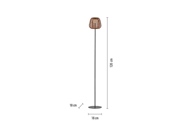 Askia Just Light Golvlampa - Black - Belysning - Utelampor & utomhusbelysning - Golvlampa utomhus