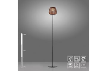 Askia Just Light Golvlampa - Black - Belysning - Utelampor & utomhusbelysning - Golvlampa utomhus