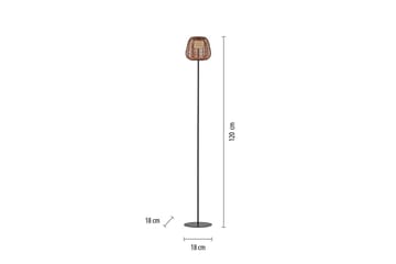 Askia Just Light Golvlampa - Black - Belysning - Utelampor & utomhusbelysning - Golvlampa utomhus