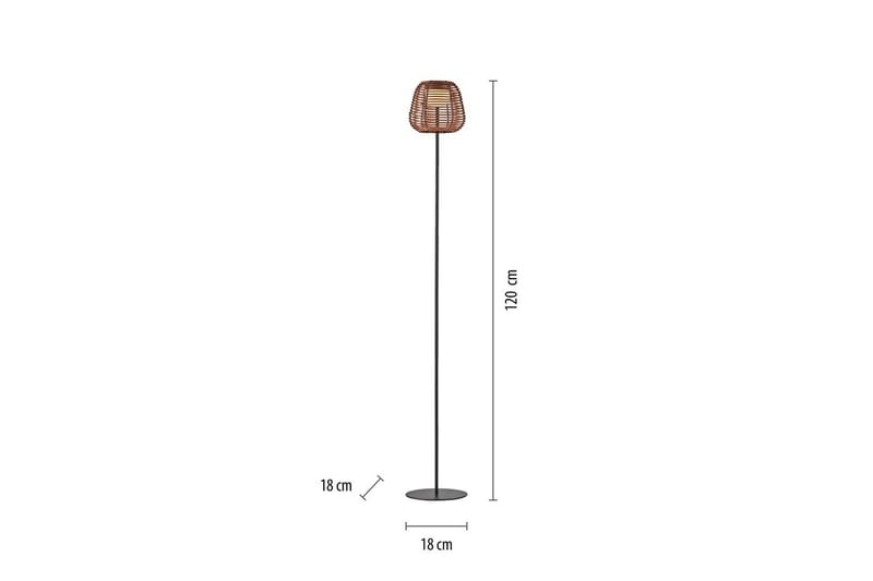 Askia Just Light Golvlampa - Black - Belysning - Utelampor & utomhusbelysning - Golvlampa utomhus