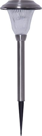 Barcelona Solcellspollare 41 cm - silver - Belysning - Utelampor & utomhusbelysning - Pollare