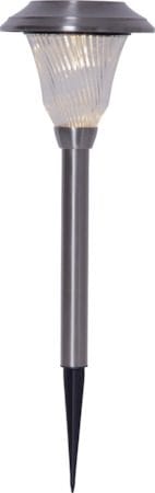 Barcelona Solcellspollare 41 cm - silver - Belysning - Utelampor & utomhusbelysning - Pollare