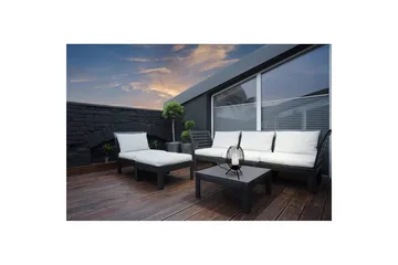 Bordslampa Eglo Fusignano - Vit/Svart - Belysning - Utelampor & utomhusbelysning - Bordslampa utomhus