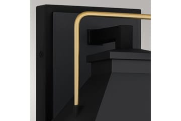 Buckley Quoizel Vägglampa utomhus - Black||Brass - Belysning - Utelampor & utomhusbelysning - Fasadbelysning & vägglyktor