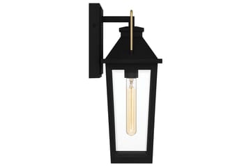 Buckley Quoizel Vägglampa utomhus - Black||Brass - Belysning - Utelampor & utomhusbelysning - Fasadbelysning & vägglyktor