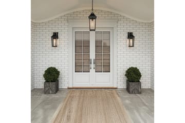 Buckley Quoizel Vägglampa utomhus - Black||Brass - Belysning - Utelampor & utomhusbelysning - Fasadbelysning & vägglyktor