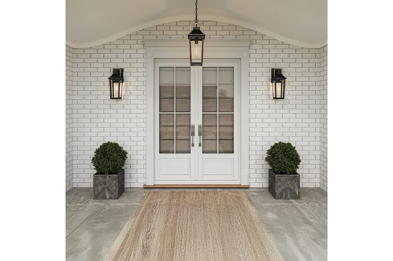 Buckley Quoizel Vägglampa utomhus - Black||Brass - Belysning - Utelampor & utomhusbelysning - Fasadbelysning & vägglyktor