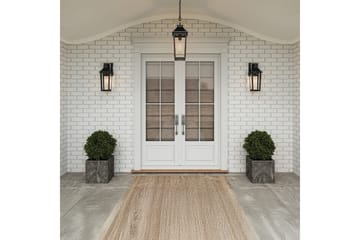 Buckley Quoizel Vägglampa utomhus - Black||Brass - Belysning - Utelampor & utomhusbelysning - Fasadbelysning & vägglyktor