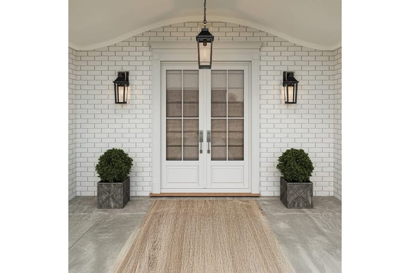 Buckley Quoizel Vägglampa utomhus - Black||Brass - Belysning - Utelampor & utomhusbelysning - Fasadbelysning & vägglyktor