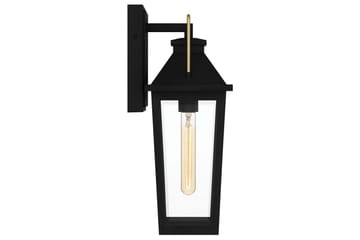 Buckley Quoizel Vägglampa utomhus - Black||Brass - Belysning - Utelampor & utomhusbelysning - Fasadbelysning & vägglyktor