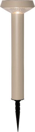 Casa Solcellspollare 45 cm, beige